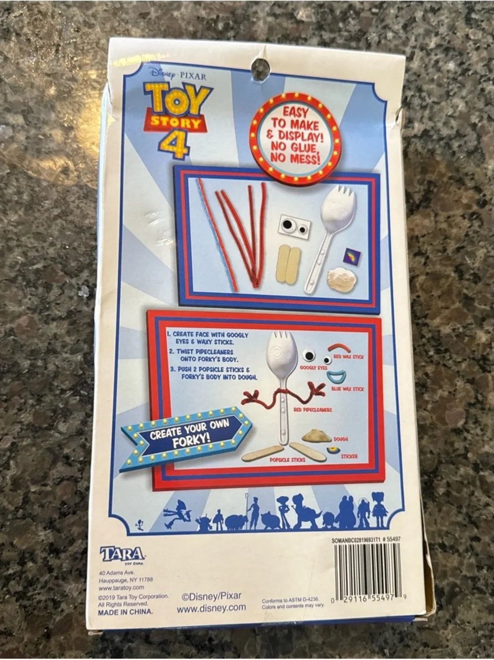 Disney Toy Story 4 Make Your Own Forky Kit - White, Red & Blue